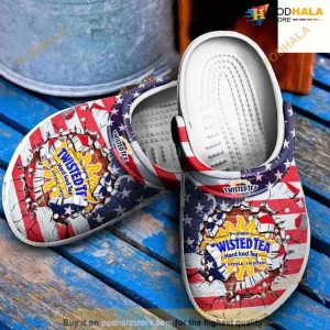 Crocs Shoes Twisted Tea Drink Adults
