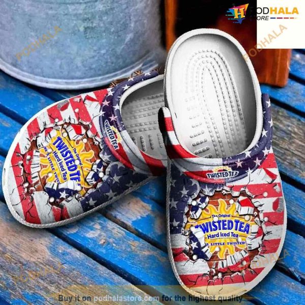 Crocs Shoes Twisted Tea Drink Adults