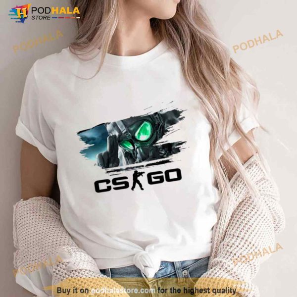Csgo Black Graphic Shirt