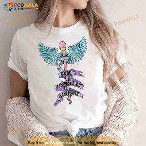 Cure Transphobia Not Trans People Shirt 3