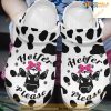 Custom Cow Heifer Please Crocs Clog Shoes
