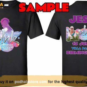 Custom P!Nk Pink Singer Summer Carnival 2023 World Tour Tshirt