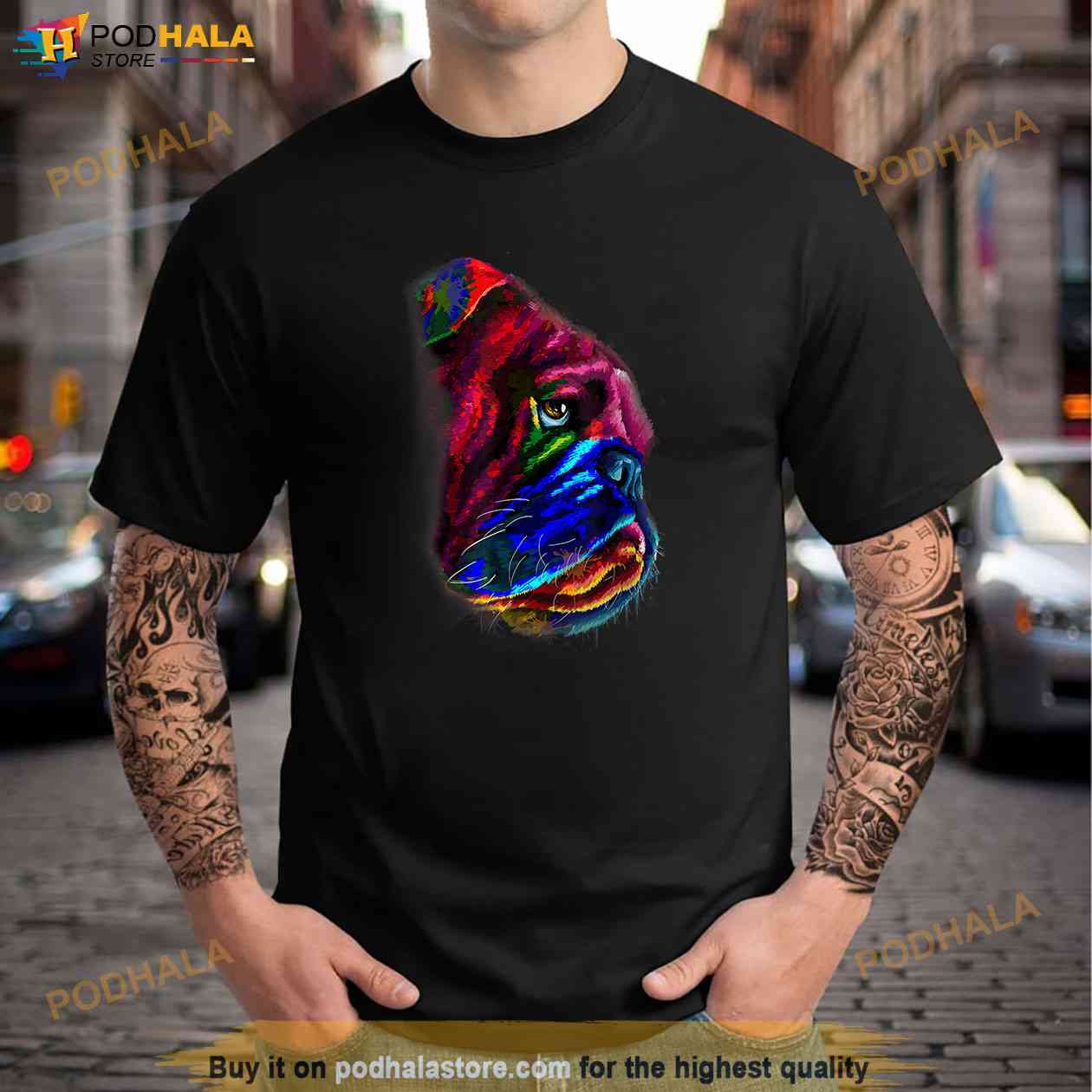 Cute Bulldog Yes I Miss You Too Colorful Trending Shirt Cute Bulldog Yes I Miss You Too Colorful Trending Shirt
