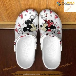 Cute Mickey Minnie Mouse Clog Clogband Crocs Clog Shoes