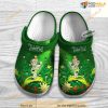 Cute Shy Tinker Bell Green Pattern Graphic Cartoon Crocs Clog Shoes