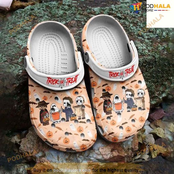 Cute Trick Or Treat Horror Movie Halloween Clog Classic Crocs Clogs Shoes