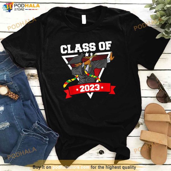Dabbing Graduation Class Of 2023 Shirt Black History Month Shirt