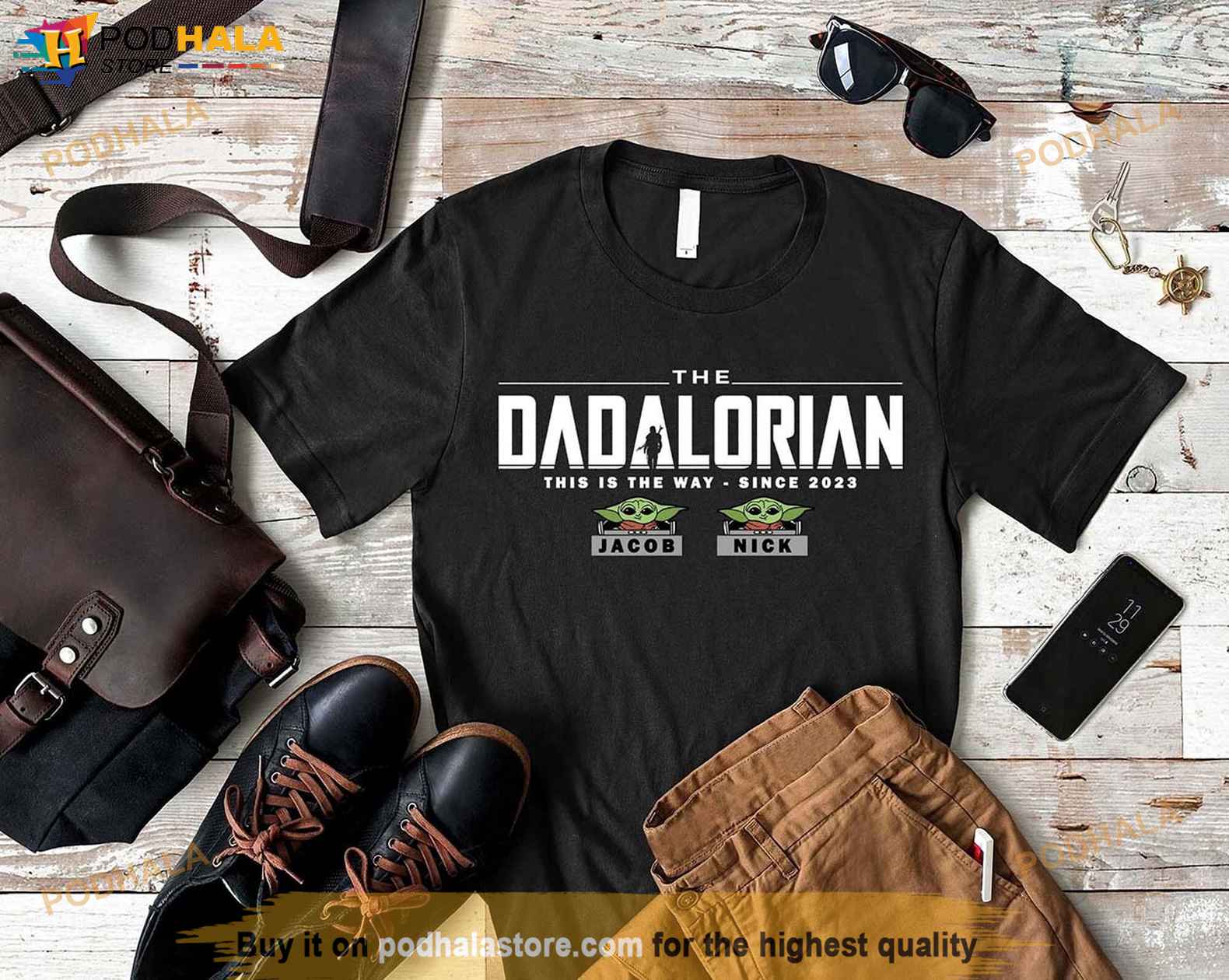 The Dadalorian Shirt, This Is The Way, Best Personalized Shirt For