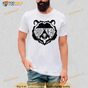 Daddy Bear Face With Sunglasses Cool Shirt 2