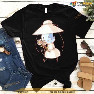 Daisy White Flower Airy Onehfj Shirt 3