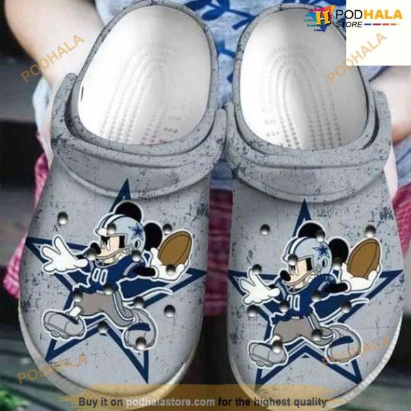 Dallas Cowboys Crocsband Clog Comfortable Water Shoes