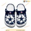 Dallas Cowboys Navy Crocsband Clog Comfortable Water Shoes