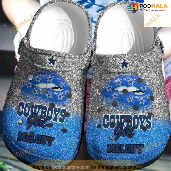 Dallas Cowboys Personalized Custom Crocsband Clog