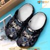 Dallas Cowboys Skull Pattern Crocs Classic Clogs Shoes In Black