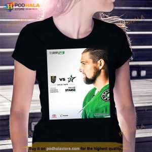 Dallas Stars Vs Vegas Golden Knights In Nhl Playoffs T Shirt 3