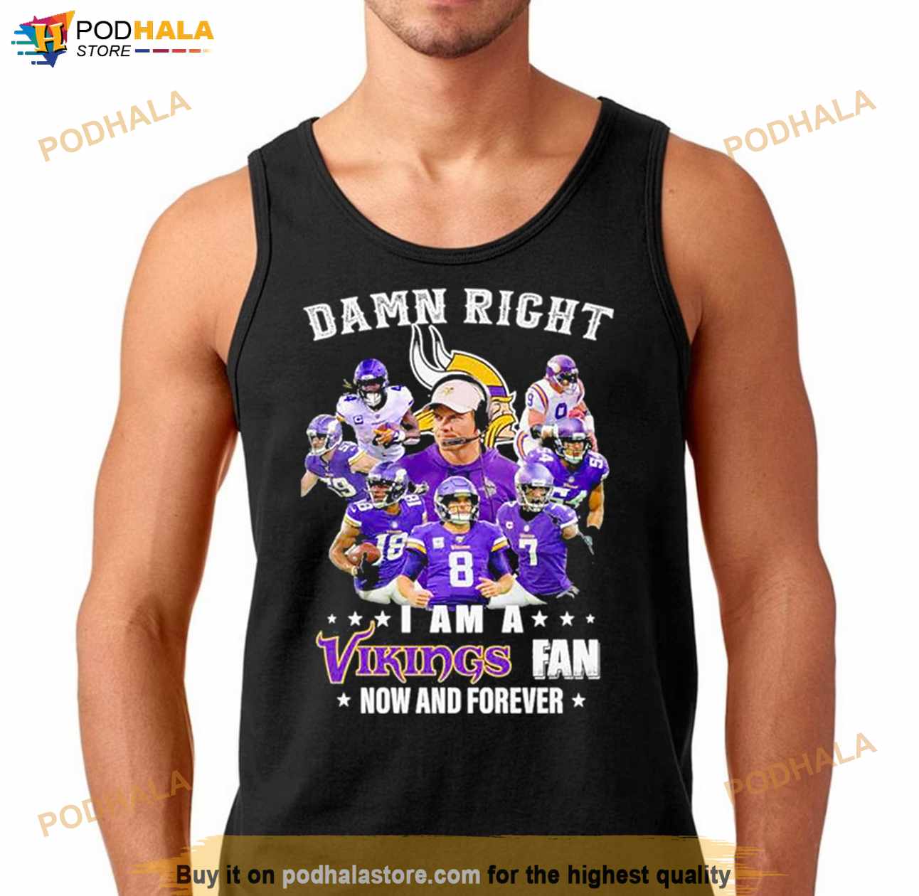 Damn right I am A Minnesota Vikings Fan Now and forever signatures shirt -  Bring Your Ideas, Thoughts And Imaginations Into Reality Today