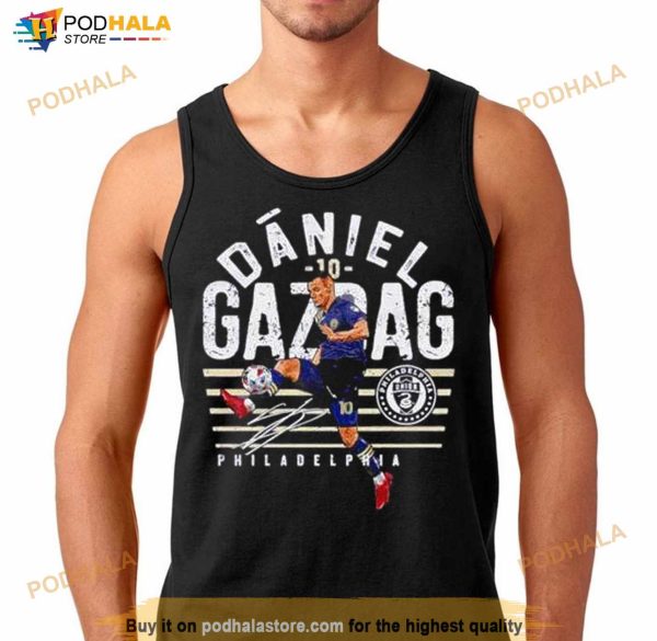 Daniel Gazdag 10 Philadelphia Union FC Signature Shirt