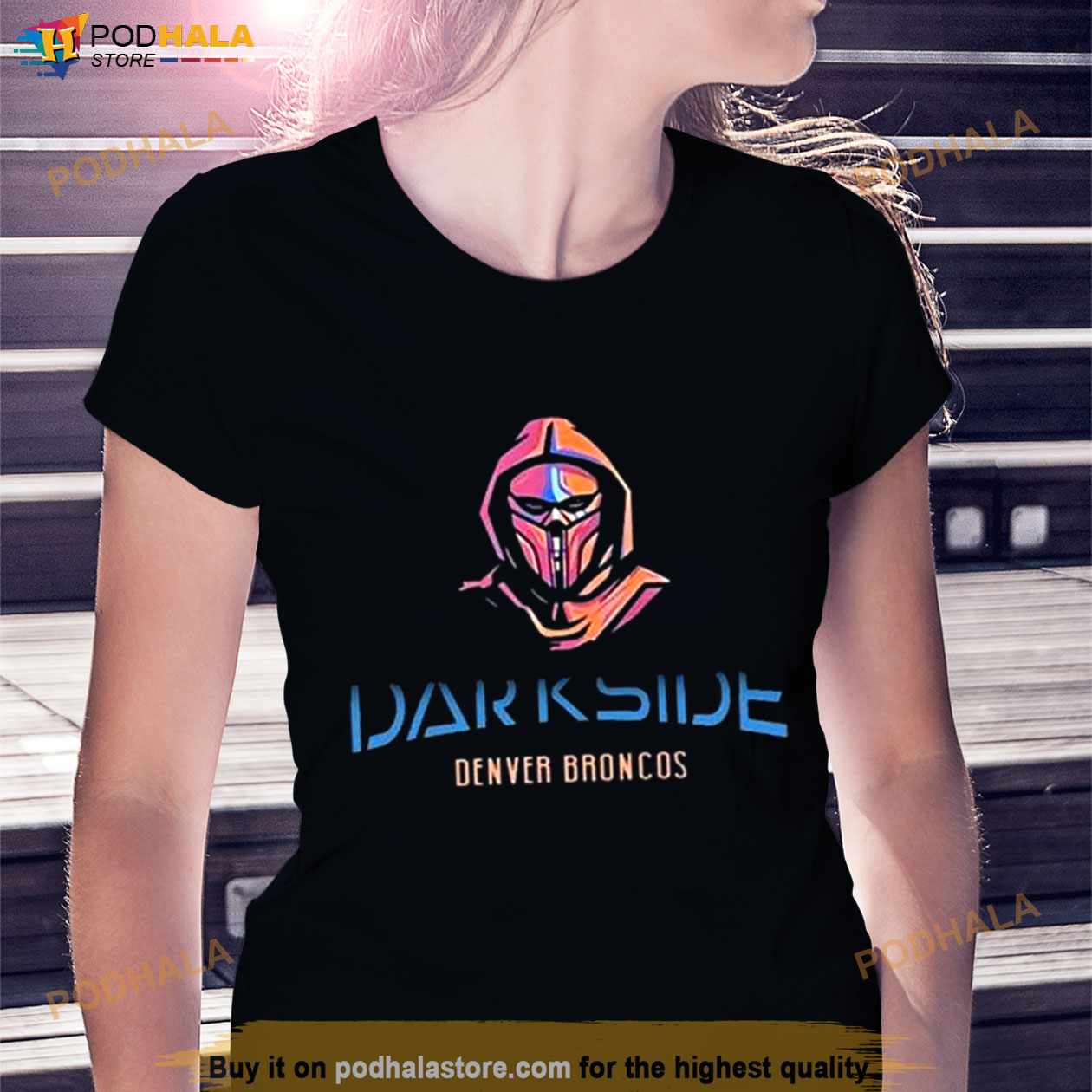 Darkside Denver Broncos Shirt - Bring Your Ideas, Thoughts And Imaginations  Into Reality Today