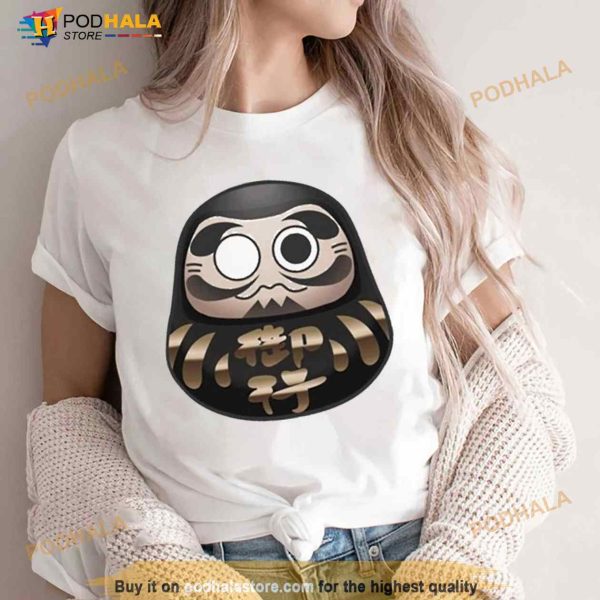 Daruma Black Onmyoji Shirt