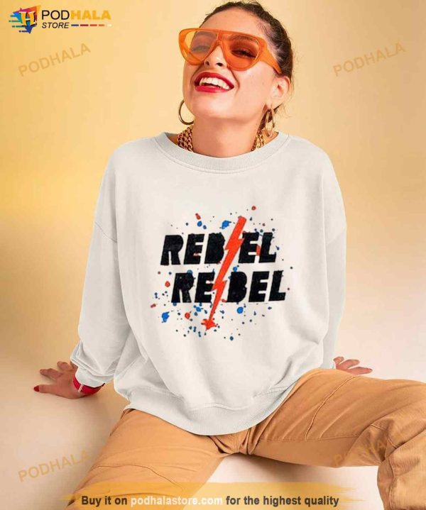 David Bowie Rebel Organic Shirt