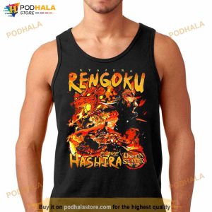 Demon Slayer Japan Anime Rengoku Kyojuro Shirt