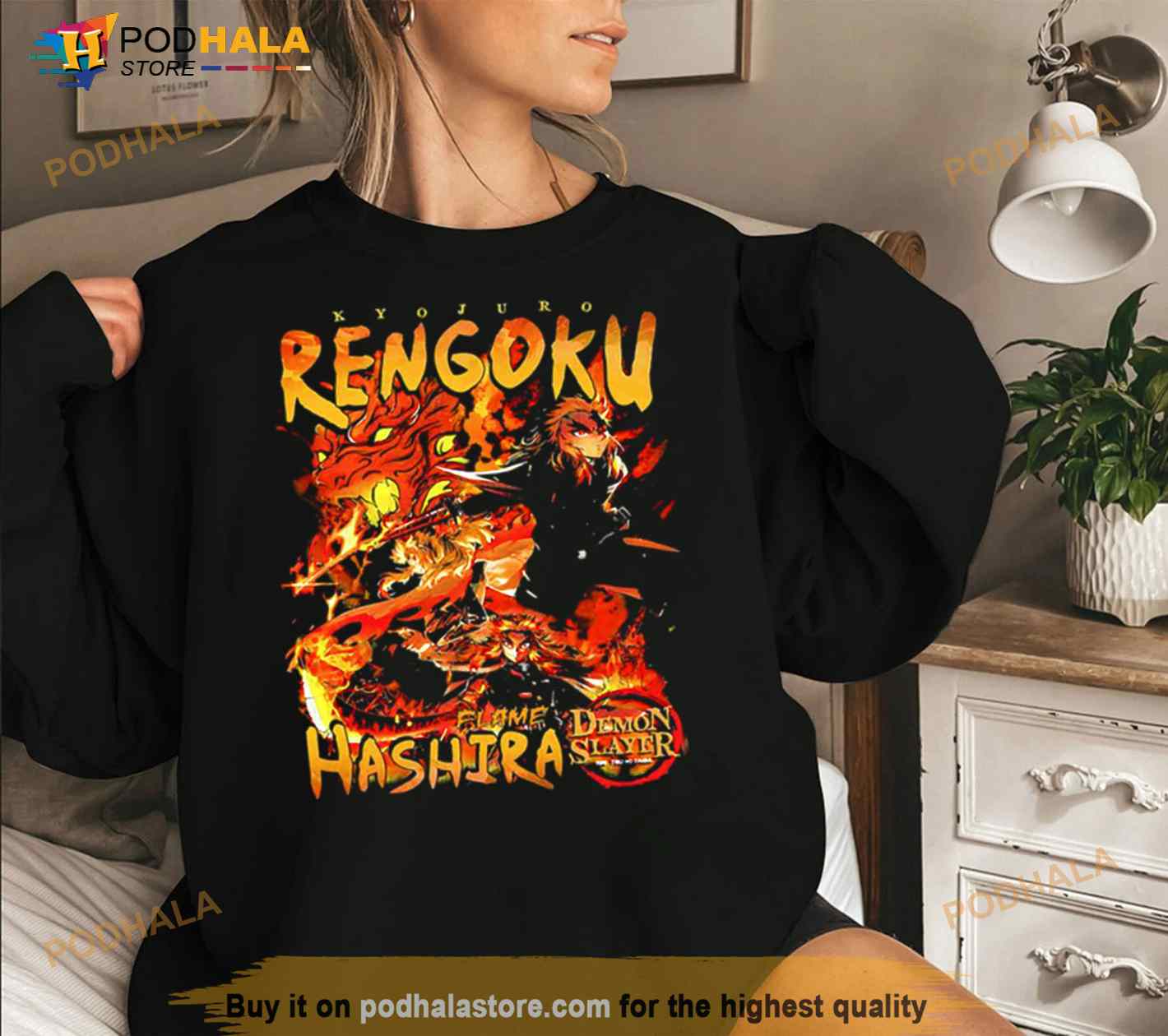 Kyojuro Rengoku Demon Slayer Baseball Jersey