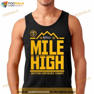 Denver Nuggets 2023 Western Conference Champions Spin Hometown Mantra Shirt