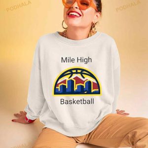 Denver Nuggets Basketball Mile High Vintage 2023 Shirt