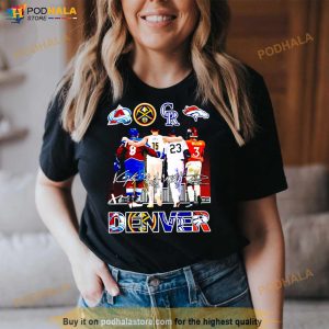 Denver Sports Best Players Signatures Shirt 2