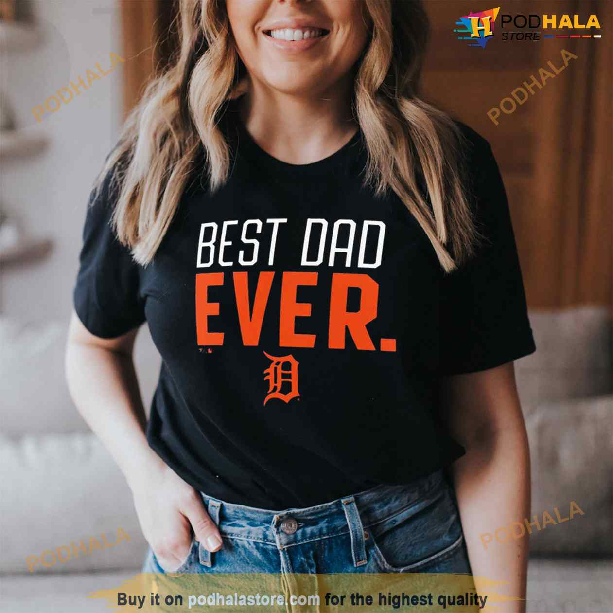 Detroit tigers dad shirt online