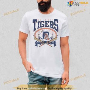 Detroit Tigers EST 1894 Vintage Baseball T Shirt