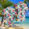 Disc Golf Silhouette Hawaiian Shirt, Flying Disc Sport Shirt, Disc Golf Lover Gift
