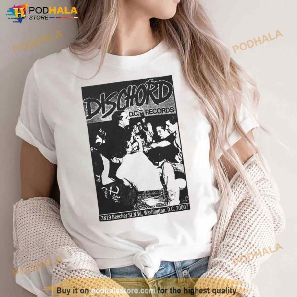 Dischord Dc Records 3819 Beecher St Nw Washington Dc 20007 New Shirt