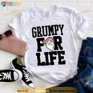Disney Adult Dwarfs Grumpy For Life Shirt 2