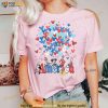 Disney America Shirt, Mickey & Friends 4th of July Balloons Independence Day Tee