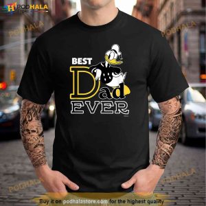 Disney Donald Duck Best Dad Ever Family Trip Fathers Day Shirt 3