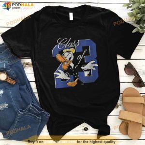 Disney Donald Duck Class of 23 Graduation 2023 Retro Shirt