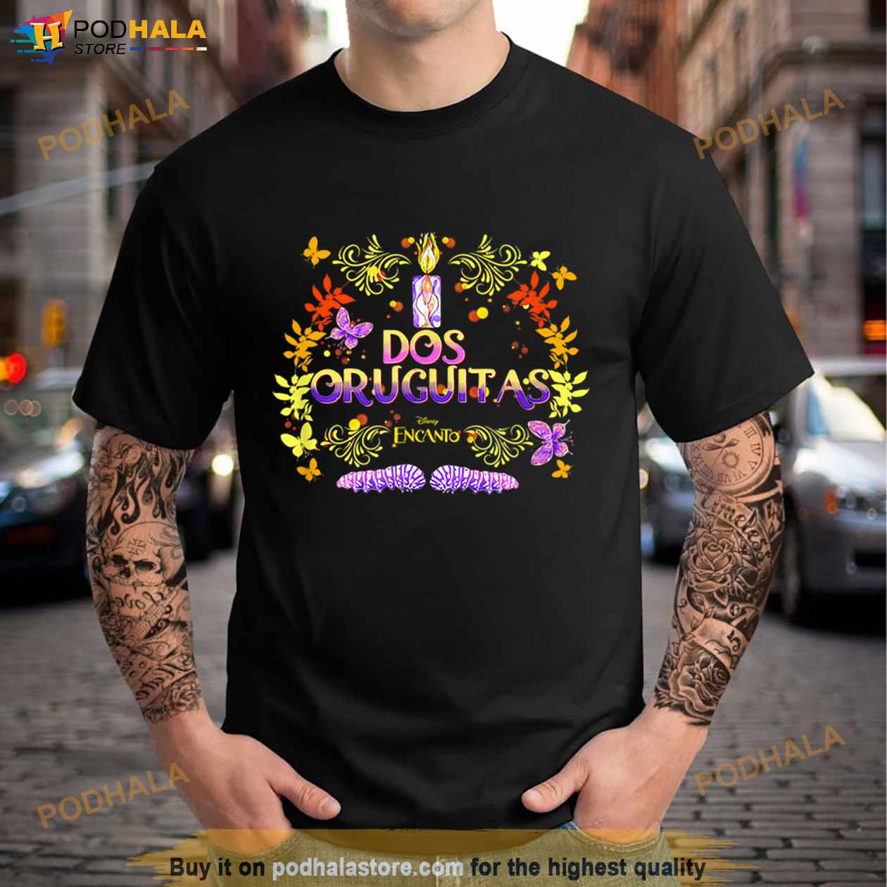 Disney Encanto Dos Oruguitas Candle Portrait T Shirt Disney Encanto Dos Oruguitas Candle Portrait T Shirt