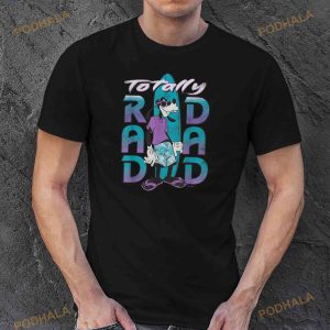 Disney Goofy Totally Rad Dad Fathers Day Surfing Distressed Shirt 2