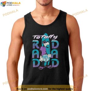 Disney Goofy Totally Rad Dad Fathers Day Surfing Distressed Shirt 3