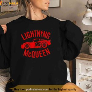 Disney Pixar Cars Lightning Mcqueen Vintage Graphic Shirt 2