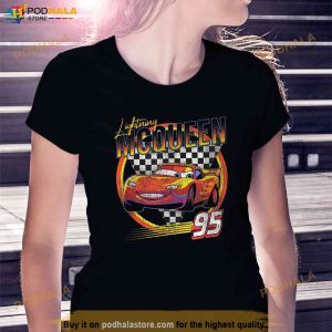 Disney Pixar Cars Lightning Mcqueen Vintage Race Shirt 3