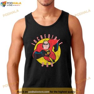 Disney Pixar Incredibles Mr Incredible Dad Graphic Tshirt Shirt 2