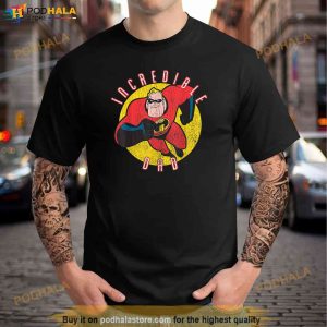 Disney Pixar Incredibles Mr Incredible Dad Graphic Tshirt Shirt 3