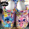 Disney Stitch Angel Custom Name Crocs Clog Shoes Gift For Family