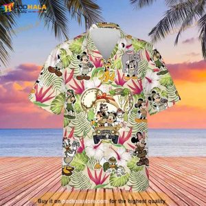 Disney Summer Mickey And Minnie Mouse Hawaiian Shirt, Disney Vacation Gift