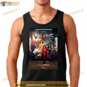 Disney The Villains Valley View Poster Shirt 3