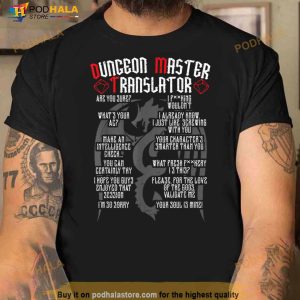 DM Translator Tabletop Board Game RPG Gamer Gaming Dungeon T Shirt