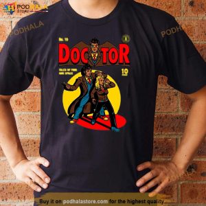 Doctor Who Comic Cartoon Anime Retro Vintage Shirt