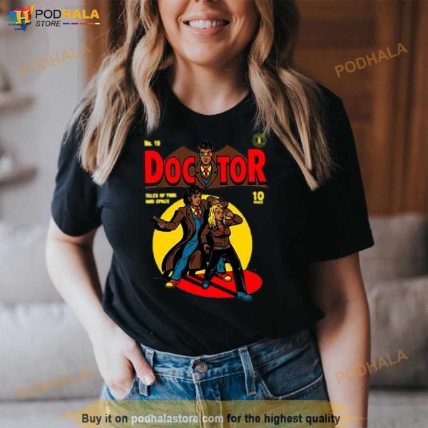 Doctor Who Comic Cartoon Anime Retro Vintage Shirt
